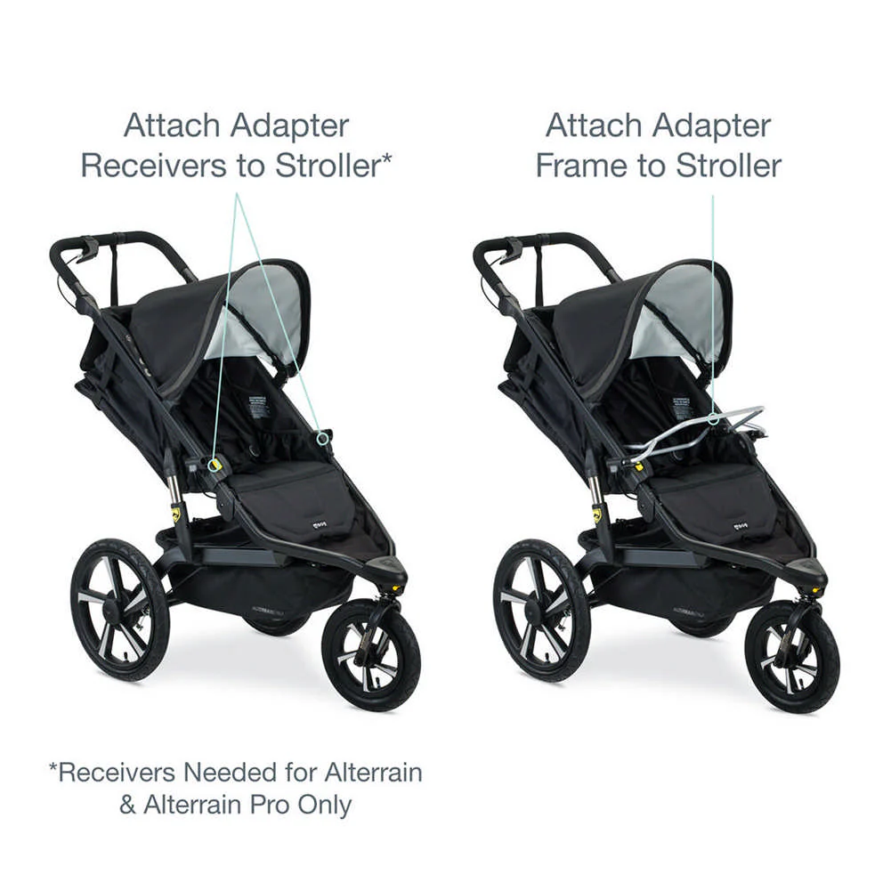 B.O.B Gear Single Jogging Stroller Adapter for Chicco Infant Car Seats - Image 5