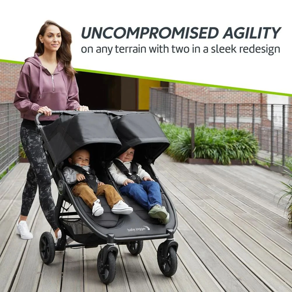 Baby Jogger City Mini GT2 Double Stroller - Jet - Image 4