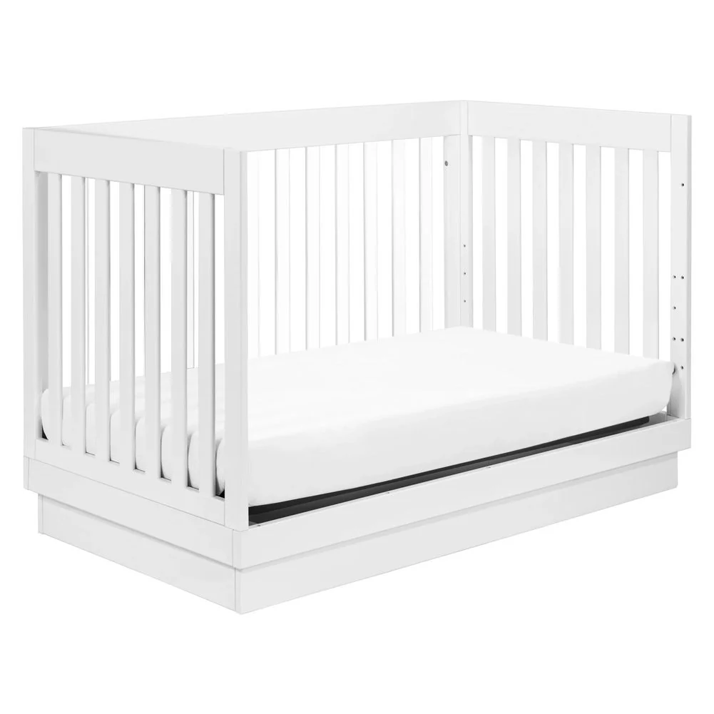 Babyletto Harlow Acrylic 3-in-1 Convertible Crib with Toddler Bed Conversion Kit - Image 3