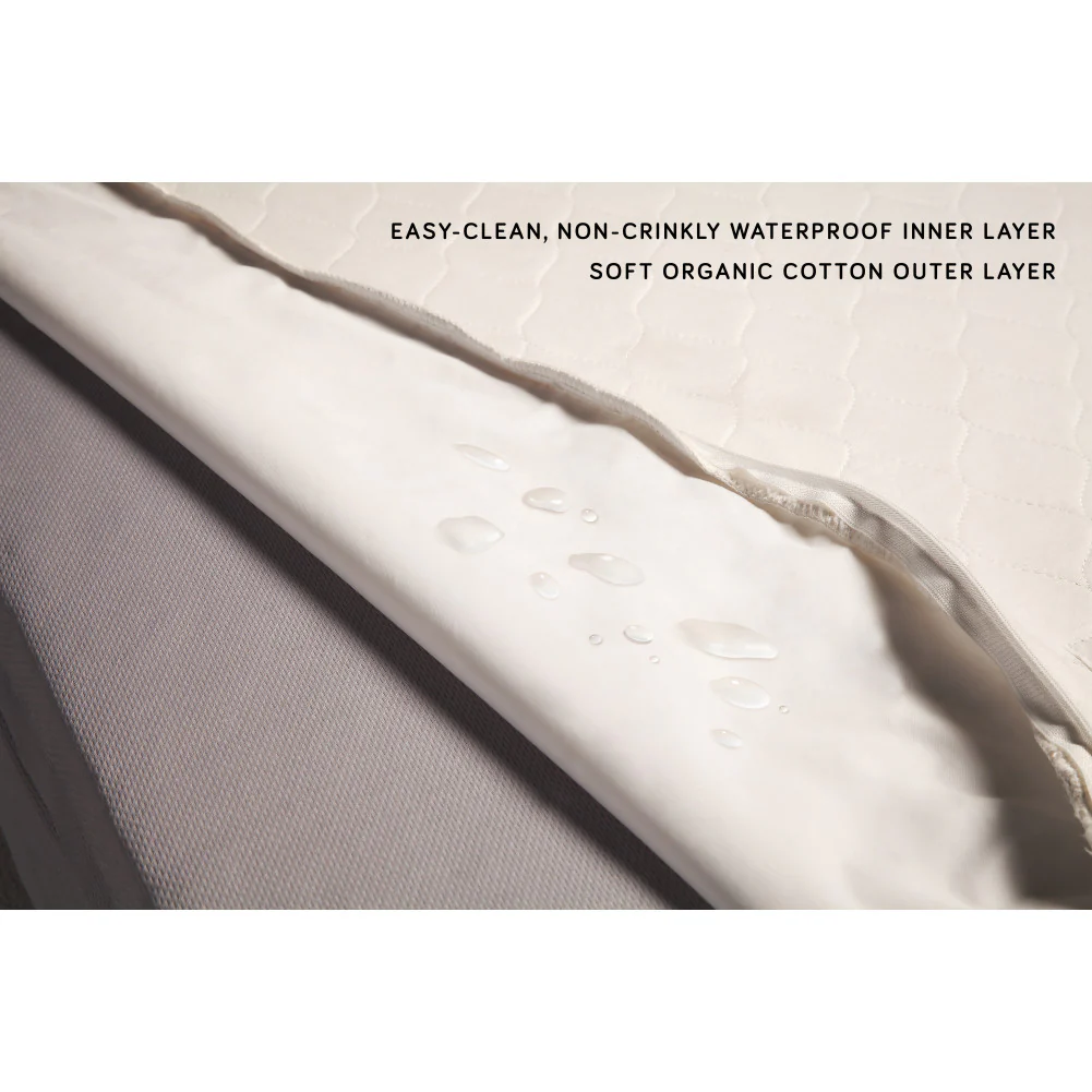 Babyletto Pure Core Non-Toxic Crib Mattress with Hybrid Waterproof Cover - Image 4