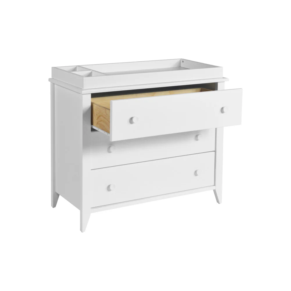 Babyletto Sprout 3-Drawer Changer Dresser - White - Image 3
