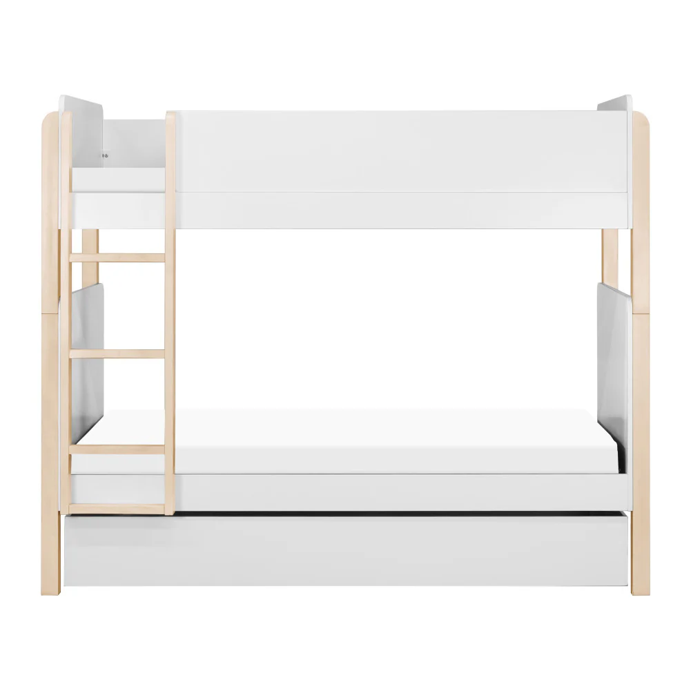 Babyletto TipToe Bunk Bed - White and Washed Natural - Image 10