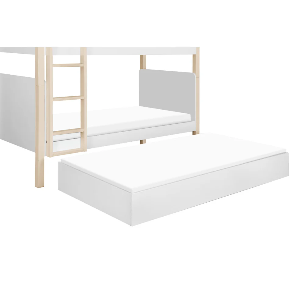 Babyletto TipToe Bunk Bed - White and Washed Natural - Image 7