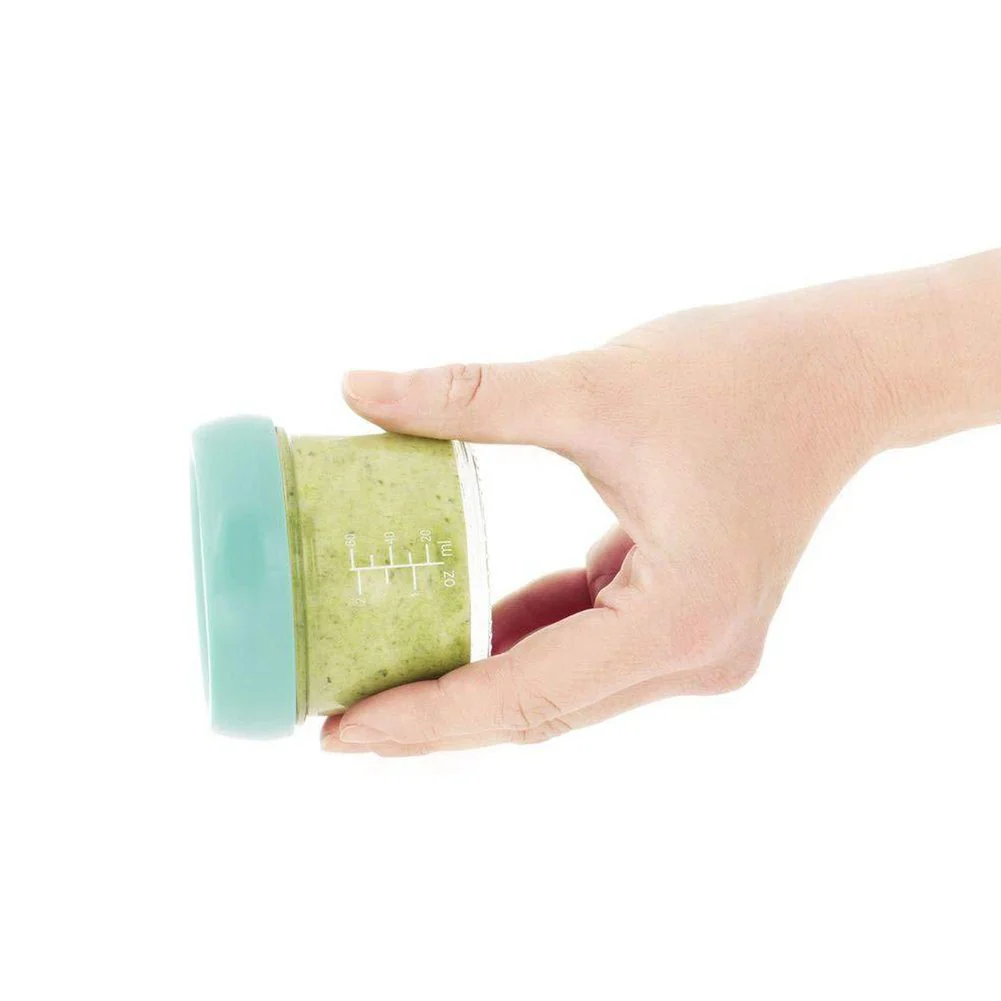 BabyMoov BabyBowls 4-Pack Glass Storage Containers Set - 4 x 8oz - Image 3