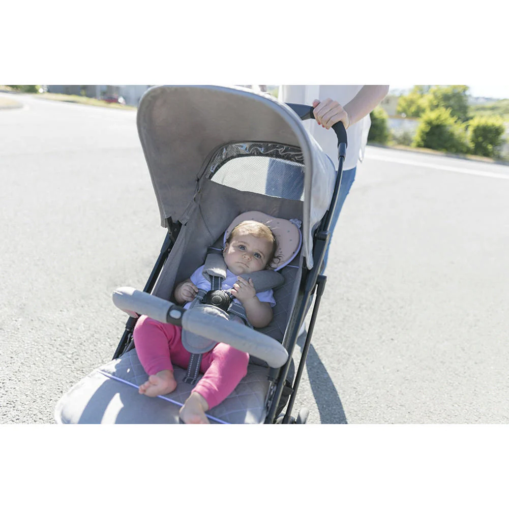 BabyMoov LoveNest Infant Head Support Pillow - Smokey - Image 5