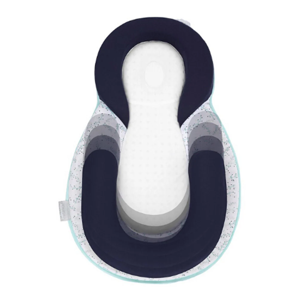 BabyMoov SoCosy Newborn Lounger with Bamboo Covers - Fresh Mosiac - Image 4