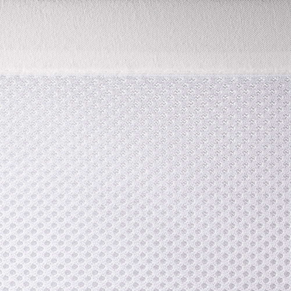 BreathableBaby Classic Mesh Crib Liner - White - Image 3