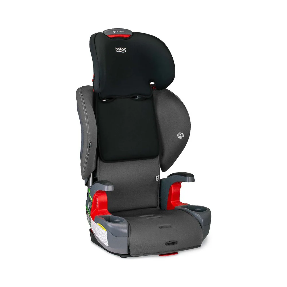 Britax Grow With You Harness-2-Booster Car Seat - Mod Black (SafeWash) - Image 4