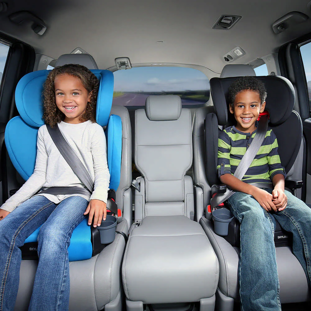 Britax Skyline 2-Stage Belt-Positioning Booster Car Seat - Dusk - Image 6