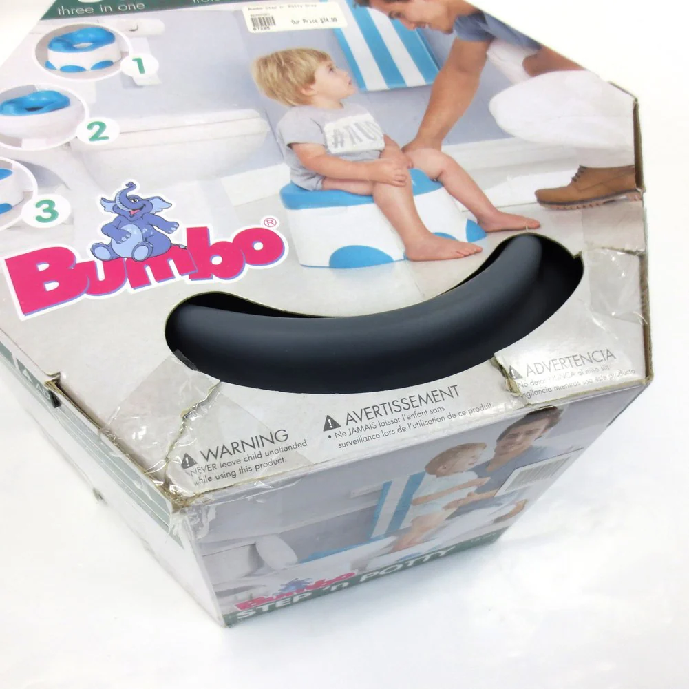 Bumbo Step n Potty - Slate Grey (Open Box) - Image 3