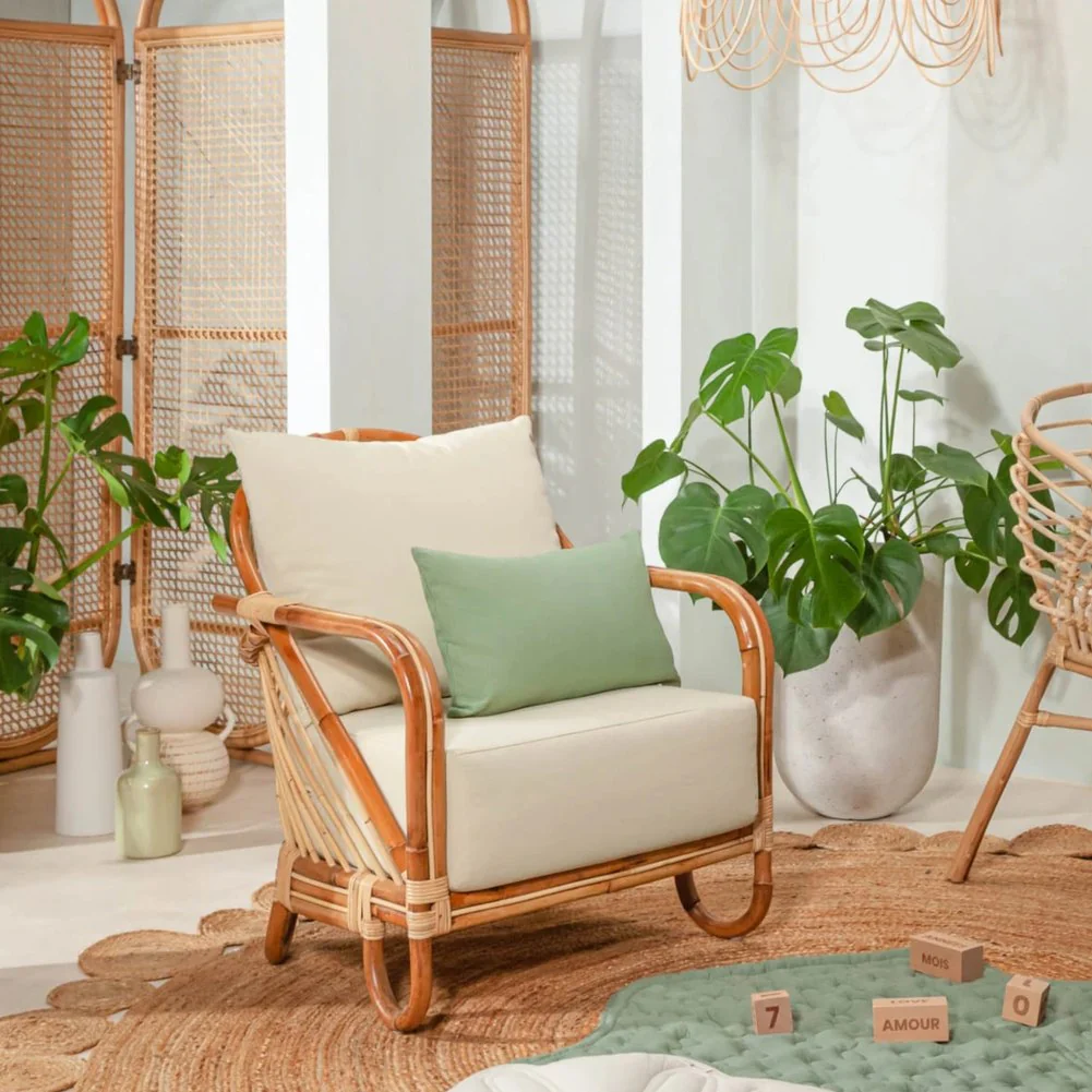 Coco Village Rattan Cozy Chair (Floor Model) - Image 5