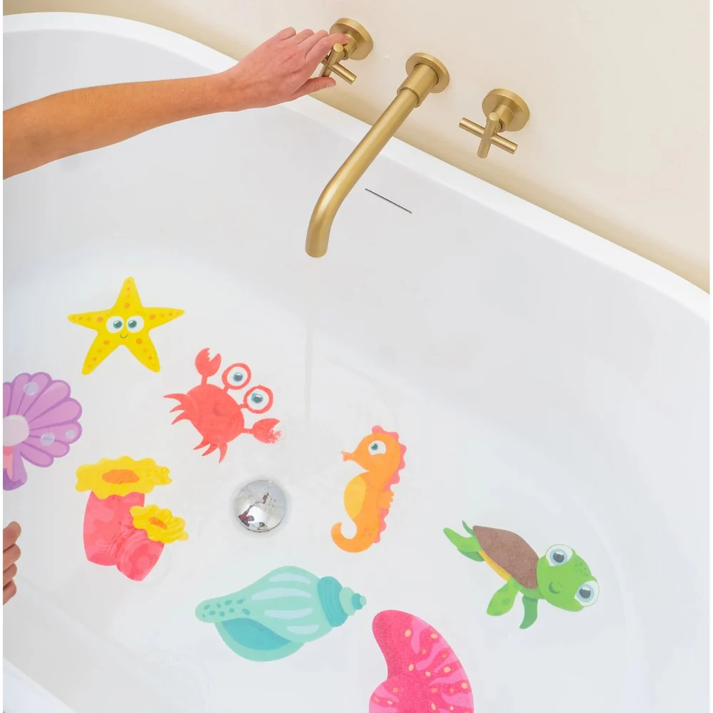 Glo Pals Grips Non-Slip Bathtub Stickers - Guppy - Image 5